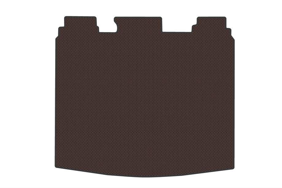 Volkswagen Caddy 2020– Rubberen kofferbakmat (bruin) Image