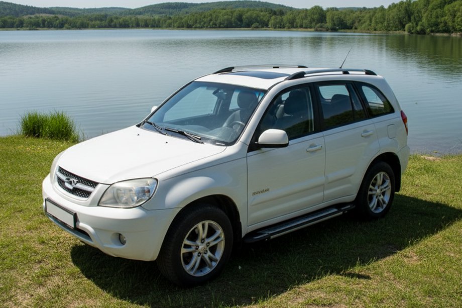 Chery Tiggo 3 2005– Rainbow side steps (2 stuks, aluminium) Image