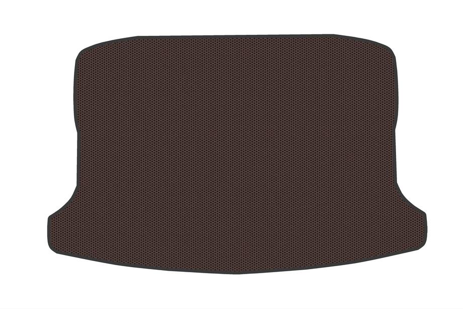 Volkswagen Taos/Tharu 2018–2024 Rubberen kofferbakmat (bruin) Foto 1