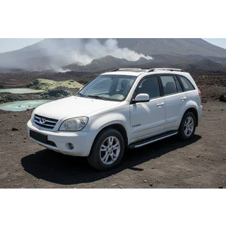 Fullmond side steps (2 stuks, aluminium) Chery Tiggo 3 2005– foto 1