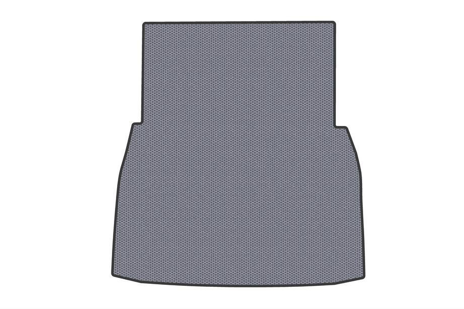 BMW 7 Serie G70/G71 2022– Rubberen kofferbakmat (voor G70E, grijs) Foto 1