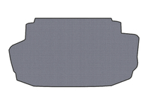 Mercedes S-Class W220 1998–2005 Rubberen kofferbakmat (Long, Grijs) foto 1