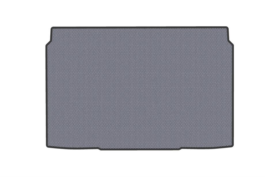 Peugeot 208 2019– Rubberen kofferbakmat (benzine, grijs) Image