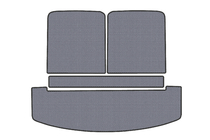 Hyundai Santa Fe 5 2023– Rubberen kofferbakmat V2 (Grijs) foto 1