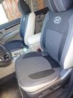 Hyundai Santa Fe 2 2006–2012 Autostoelhoezen (kunstleer↗stof, Premium) foto 17