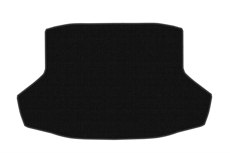Honda Civic Sedan 2021– Rubberen kofferbakmat V1 (Zwart) Foto 1