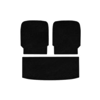 Textielen kofferbakmat Premium V2 (Zwart)