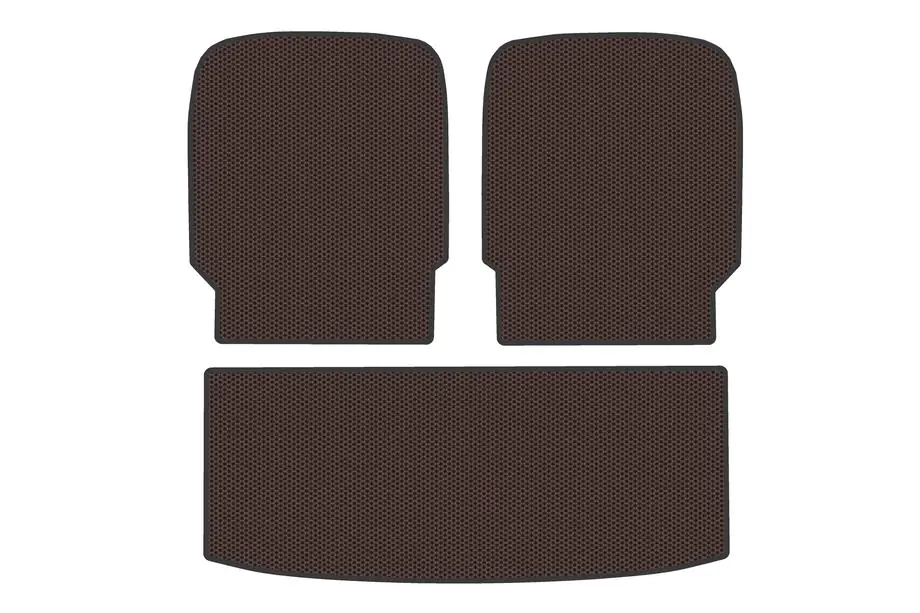 Peugeot 5008 2024– Rubberen kofferbakmat V2 (Bruin) Image