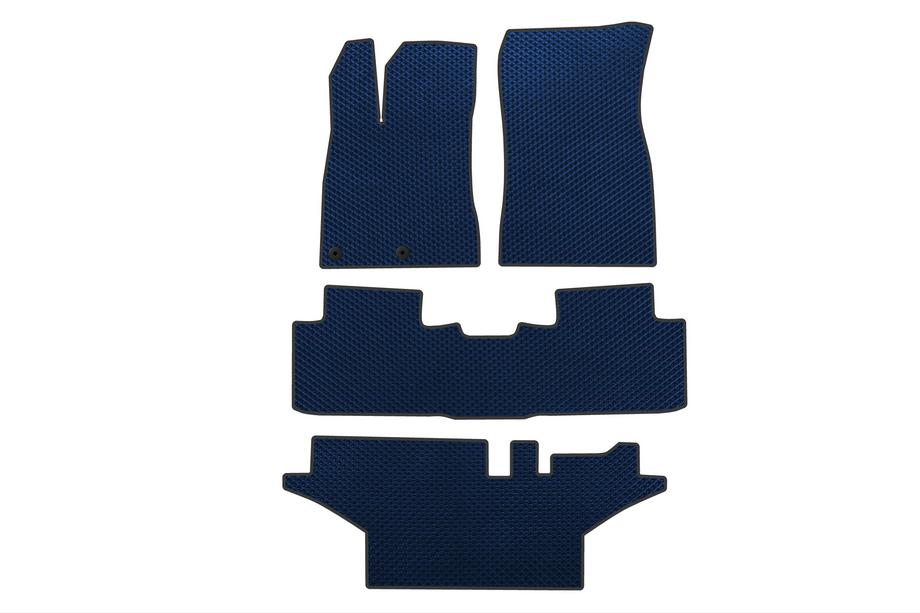 Peugeot 5008 2024– EVA automatten (3 rijen, blauw) Image