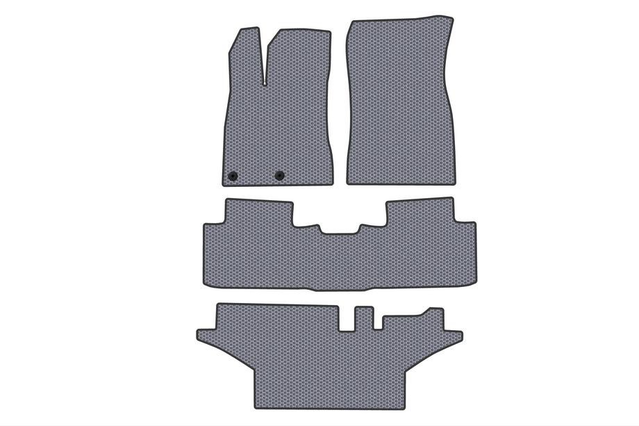 Peugeot 5008 2024– Carsuit rubberen automatten (3 rijen, grijs) Image