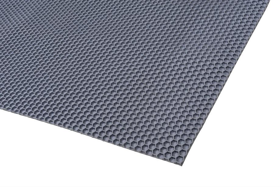 Rubberplaat voor automatten 120×100 (honingraat, grijs) Foto 13