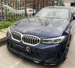 BMW 3 Serie G20/G21 2018– Frontbumper lip EuroCap V1 (voor M-Performance 2022-, hoogglans zwart) foto 1