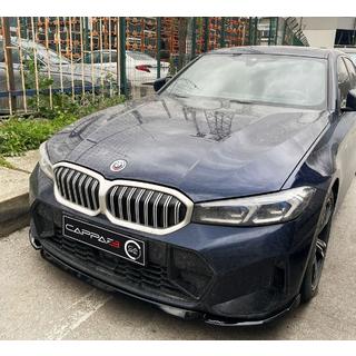 Frontbumper lip EuroCap V1 (voor M-Performance 2022-, hoogglans zwart) BMW 3 Serie G20/G21 2018– foto 1