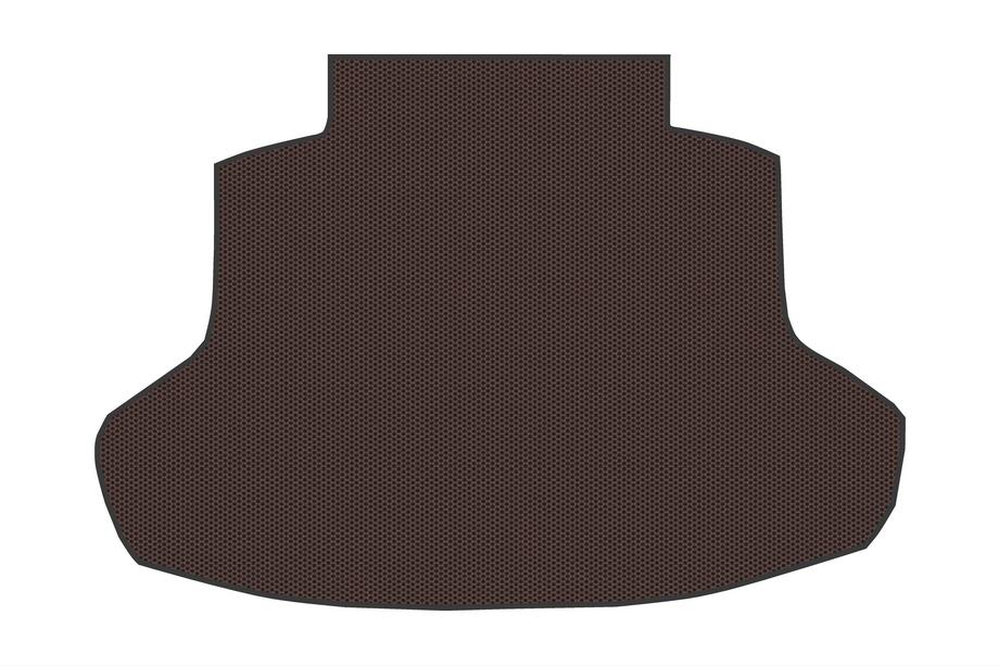 Honda Civic Sedan 2021– Rubberen kofferbakmat V2 (Bruin) Image