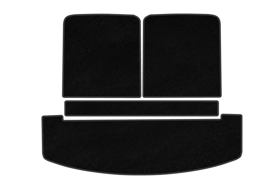 Hyundai Santa Fe 5 2023– Textielen kofferbakmat Premium V2 (Zwart) Image