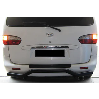 Achterbeugel AK-005 Black (RVS) Hyundai H200, H1, Starex 1998–2007 foto 2
