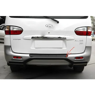 Achterbeugel AK-005 Black (RVS) Hyundai H200, H1, Starex 1998–2007 foto 1