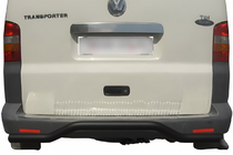 Volkswagen T5 Transporter 2003–2010 Achterrolbeugel Wave Black (RVS) foto 2