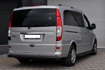 Mercedes Viano 2004–2014 Achterbeschermbeugel AK002 Black (RVS) foto 6