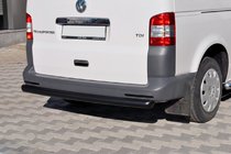 Volkswagen T5 Multivan 2003–2010 Achterbeschermbeugel AK002 Black (RVS) foto 1