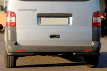 Volkswagen T5 Multivan 2003–2010 Achterhoekstukken AK003 Black (2 st., roestvrij staal) foto 6