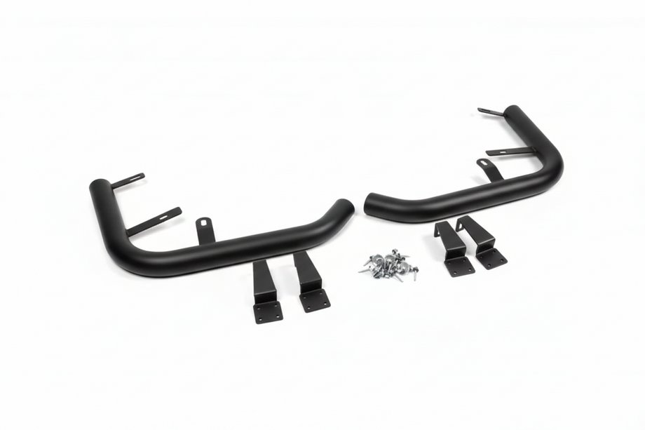 Volkswagen T5 Caravelle 2004–2010 Achterhoekstukken AK003 Black (2 st., roestvrij staal) Foto 11