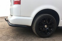 Volkswagen T5 2010–2015 Achterhoekstukken AK003 Black (2 st., roestvrij staal) foto 2