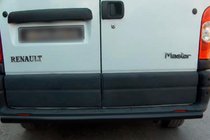 Renault Master 2011–2023 Achterbeugel Black (RVS) foto 3