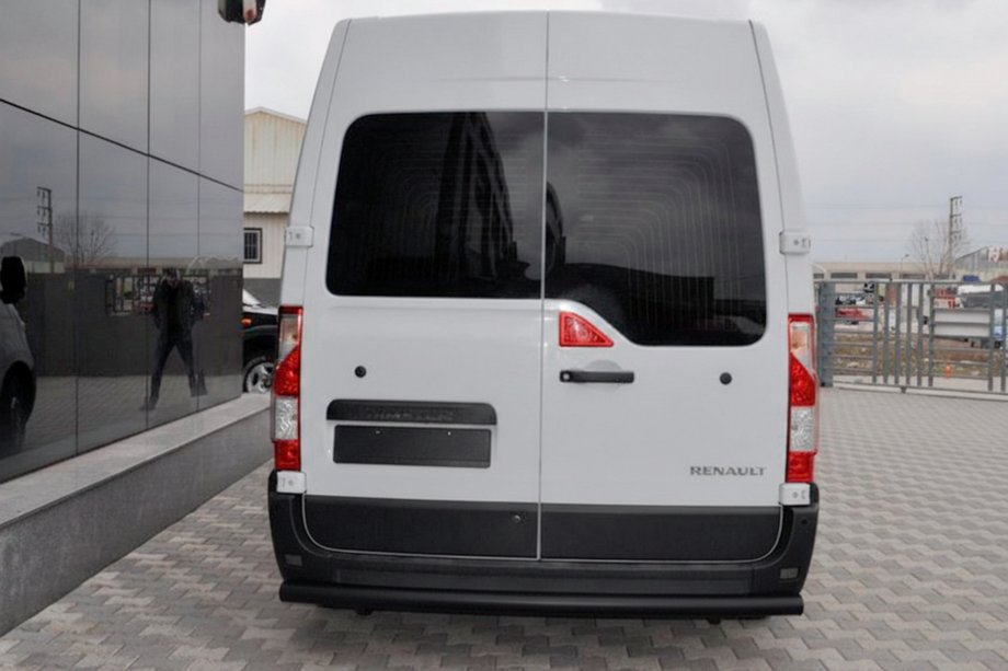 Renault Master 2011–2023 Achterbeugel Black (RVS) Image