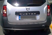 Dacia Duster 2008–2018 Achterbumperbeugel recht Black (RVS) foto 6