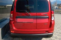 Renault Logan MCV 2005–2013 Achterbeugel Black (RVS) foto 1