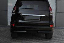 Toyota Land Cruiser Prado 120 2002–2009 Achterhoekstukken AK003 Black (2 st., roestvrij staal) foto 5