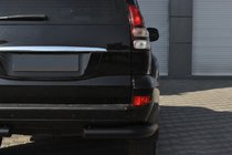 Toyota Land Cruiser Prado 120 2002–2009 Achterhoekstukken AK003 Black (2 st., roestvrij staal) foto 8