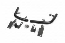 Toyota Land Cruiser Prado 120 2002–2009 Achterhoekstukken AK003 Black (2 st., roestvrij staal) foto 10
