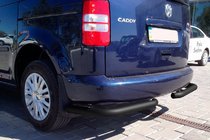 Volkswagen Caddy 2010–2015 Achterhoekstukken AK003 Black (2 st., roestvrij staal) foto 9