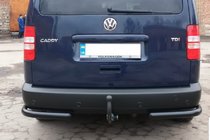 Volkswagen Caddy 2004–2010 Achterhoekstukken AK003 Black (2 st., roestvrij staal) foto 3