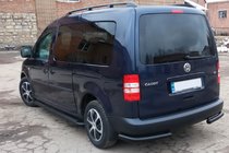 Volkswagen Caddy 2004–2010 Achterhoekstukken AK003 Black (2 st., roestvrij staal) foto 4