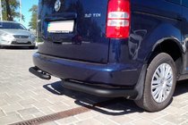 Volkswagen Caddy 2004–2010 Achterhoekstukken AK003 Black (2 st., roestvrij staal) foto 9