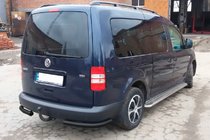 Volkswagen Caddy 2004–2010 Achterhoekstukken AK003 Black (2 st., roestvrij staal) foto 6