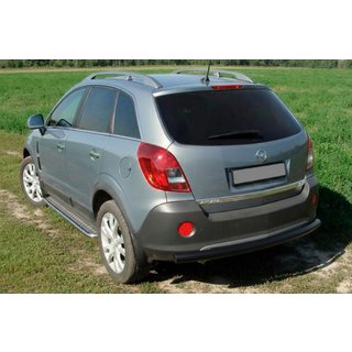Achterbeschermbeugel AK002 Black (RVS) Opel Antara 2006–2017