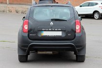 Dacia Duster 2008–2018 Achterbeugel Black (RVS) foto 2