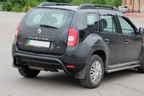 Dacia Duster 2008–2018 Achterbeugel Black (RVS) foto 3