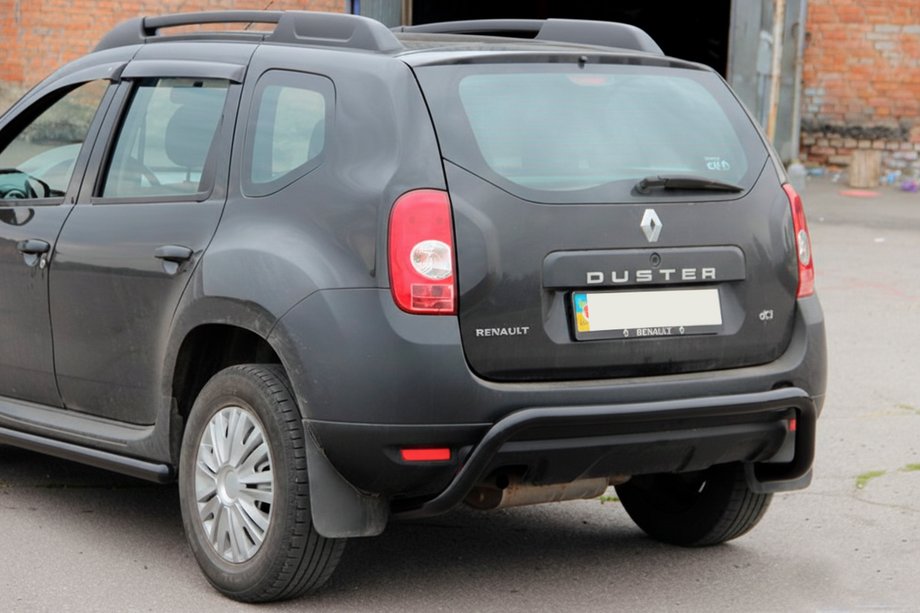 Dacia Duster 2008–2018 Achterbeugel Black (RVS) Image
