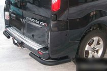 Renault Trafic 2001–2015 Achterhoeken AK003 Black (RVS) foto 2