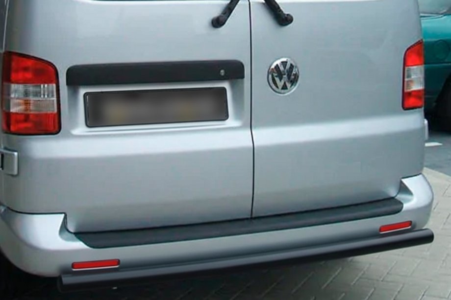 Volkswagen Caddy 2010–2015 Achterbeugel Black (2 st., RVS) Image