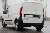 Fiat Doblo II 2010–2022 Achterhoekbeugels AK003 Black (RVS) foto 4