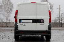 Fiat Doblo II 2010–2022 Achterhoekbeugels AK003 Black (RVS) foto 3