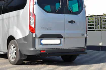 Ford Custom 2013–2022 Achterbeschermbeugel AK002 Black (RVS) foto 1