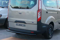 Ford Custom 2013–2022 Achterbeschermbeugel AK002 Black (RVS) foto 2