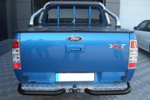 Ford Ranger 2007–2011 Achterhoeken AK003 Black (2 stuks, RVS) foto 2